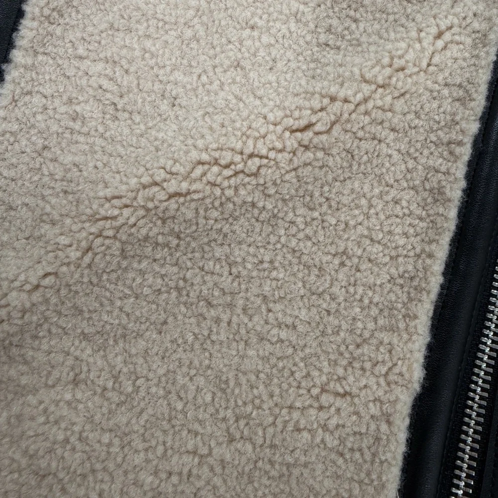 Men's Cream and Black Jacket